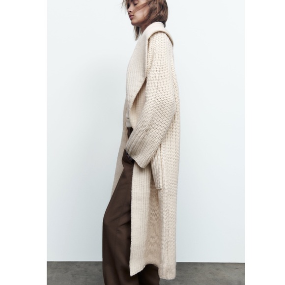LAST 1️⃣—NWT Zara Limited Edition Knit Coat - Picture 6 of 11